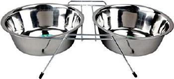 Advance Pet Stainless Steel Double Diner Dish 3Qt