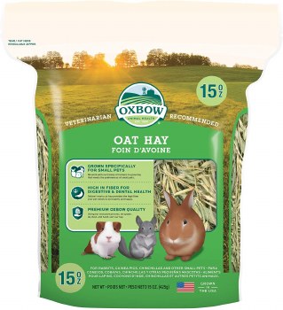Oxbow Oat Hay Small Animal Food 15oz