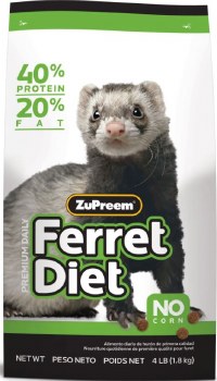 ZuPreem Premium Diet Ferret Food, 4lb