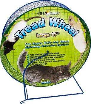 Ware Tread Wheel Small Animal Exercise Wheel, Assorted Colors, Large