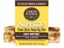 Earth Animal No Hide Peanut Butter Chew 2 count 4 inch