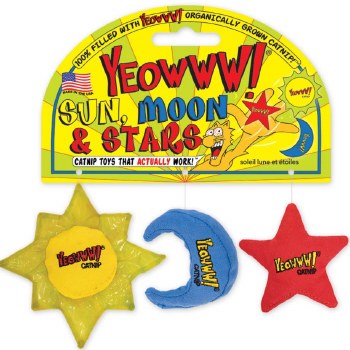 Yeowww! Sun, Moon, and StarsCat Toys