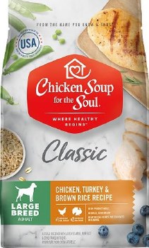 Chicken Soup for the Soul Large Breed Adult, Dry Dog Food, 28lb