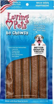 Loving Pets BeChewsy Bully 5 pack  6 inch