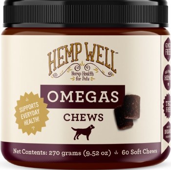 Hemp Well Omegas Chew, 60 count