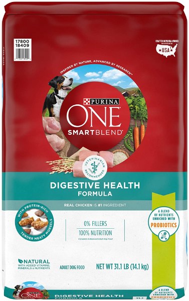 Purina One Probiotic Dry Dog Food 31.1lb Pet Store Dog Food