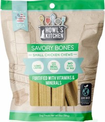 Howl's Kitchen Chicken Chew Dogs, Small, 13oz