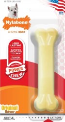 Nylabone Power Chew Original Bone Nylon Dog Chew Toy, Regular, Dog Dental Health