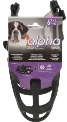 Zeus Alpha Muzzle,Black Extra Extra Large