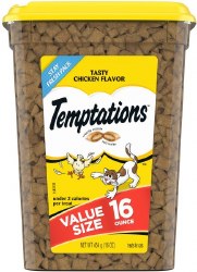 Whiskas Temptations Tasty Chicken Flavor Cat Treats 16oz