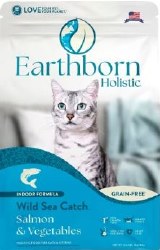 Earthborn Holistic Wild Sea Catch Recipe with Trout and Salmon Grain Free, Dry Cat Food, 12.5lb