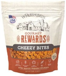 Wholesomes Premium Gourmet Biscuit with Real Cheddar Cheese Dog Treats 3lb