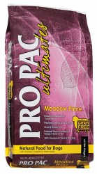 Pro Pac Ultimates Meadow Prime Lamb Formula Grain Free Dry Dog Food 28 lbs