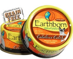 Earthborn Holistic Catalina Catch Recipe with Shrimp and Mackerel Grain Free Canned Wet Cat Food 3oz