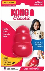 Kong Classic Dog Toy, Red, Small