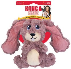 Kong Scrumples Bunny, Purple, Medium