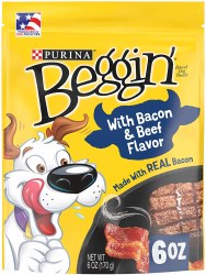 Beggin Strips Bacon/Beef 6/6oz