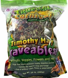 FMBrowns Tropical Carnival Timothy Hay Cravables Small Animal Food 24oz