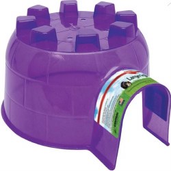 Kaytee Small Animal Igloo Hideout, Assorted Colors, Large