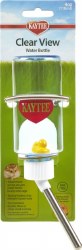 Kaytee Clear View Plastic Water Bottle, 4oz Capacity