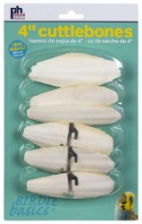 Cuttlebone 4" 6pk
