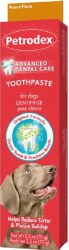 Sentry Petrodex Advanced Natural Toothpaste for Dogs, Peanut Flavored, 2.5oz