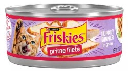 Purina Friskies Prime Filet Turkey, Wet Cat Food, 5.5oz