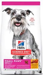 Hills Science Diet Adult 7+ Small Paws Chicken Meal, Barley and Brown Rice Dry Dog Food 4.5 lbs