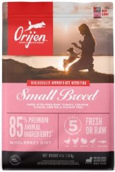 Orijen Small Bites Small Breed, Dry Dog Food, 4lbs