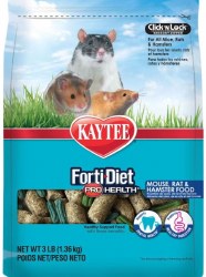 Kaytee Fortidiet Prohealth Mouse and Rat Food, 3lb