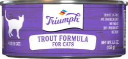 Triumph Trout Formula Premium Canned Wet Cat Food 5.5oz