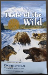 Taste of the Wild Pacific Stream Grain Free, Dry Dog Food, 5lb