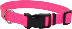 Coastal Pet Tuff Collar 3/4 inch x 14-20 inch Collar Pink