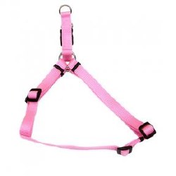 Adjustable Harness 16-24 inch Pink