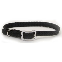 3/8 inch x 12 inch Bone Collar Black