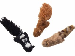 Spot Skinneeez Forest Creatures with Catnip, Assorted, Cat Toy, 4.75 inch