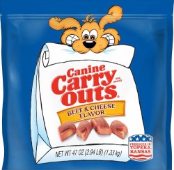 Canine Carry Cuts Beef & Cheese Flavor, Dog Treats, 47oz