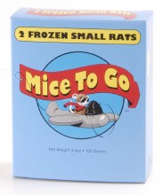 Mice to Go Frozen Small Rat 2 Count