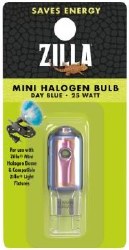 Mini Halogen 25w Lamp Blue