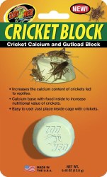 ZooMedLab Cricket Block Reptile Food and Supplement 5oz