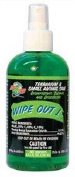 Zoo Med Lab Wipe Out Terrarium and Reptile Cage Disinfectant, 4.25oz