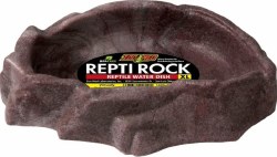 Zoo Med Lab Repti Rock Water Dish for Reptiles, Extra Large