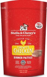 Stella & Chewys Frozen Patties W/Chicken 6lb