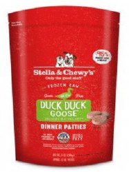 Stella & Chewys Frozen Patties W/Duck Duck Goose 3lb