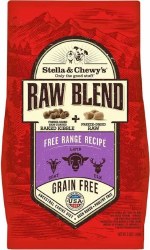 Stella & Chewy's Freeze Dried Raw Blend Grain Free, Free Rangee Lamb, Dry Dog Food, 3.5lb