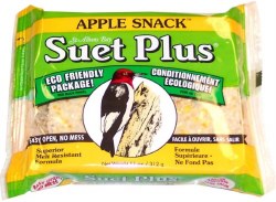 Suet Plus Apple Snack Suet, 11oz