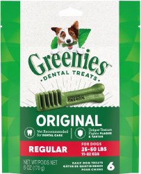 Greenies Dental Orignal Regular 6 count