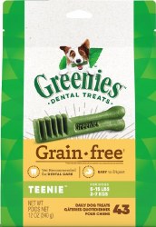 Greenies Grain Free Treats 5-15lb 43 Count