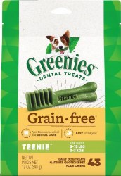 Greenies Grain Free Treats 5-15lb 43 count