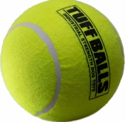 PetSport Me Tuff Ball, Yellow, 6 inch